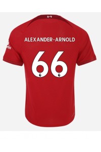 Liverpool Alexander-Arnold #66 Voetbaltruitje Thuis tenue 2022-23 Korte Mouw